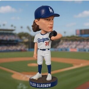 🆕NIB Tyler Glasnow LA Los Angeles Dodgers Collectors Collectable Bobblehead 2025